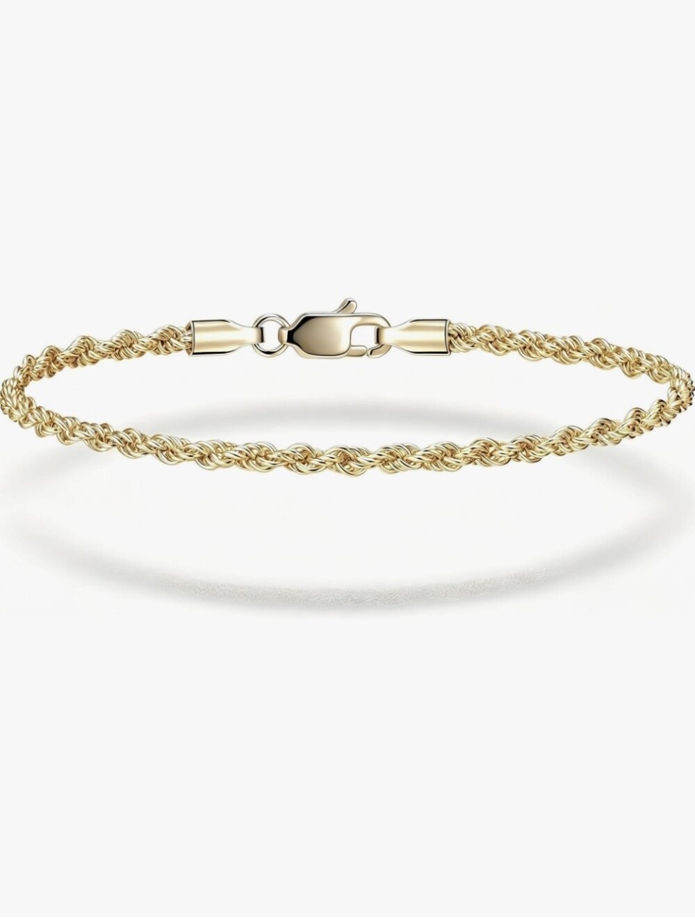 14K Yellow Gold Rope Bracelet